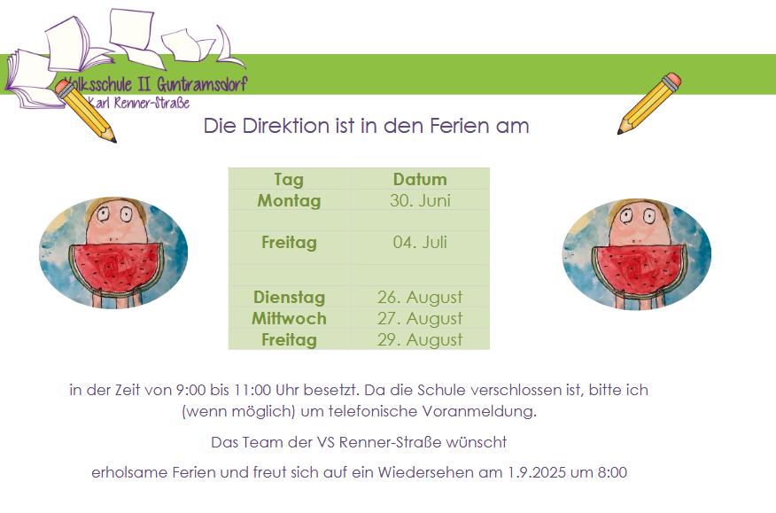 Besetzung Direktion 1 Besetzung Direktion 1